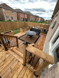Stylish Wooden Deck Installation - GTA
